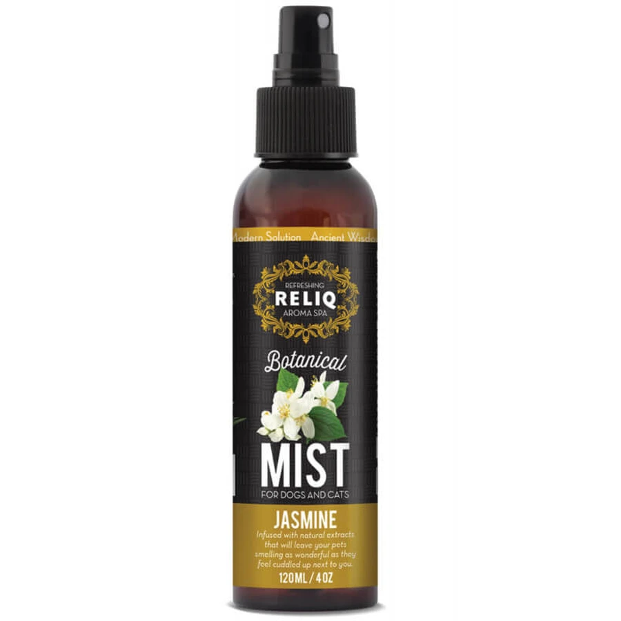 Reliq Botanical Mist-Jasmine Спрей-одеколон с ароматом жасмина для ухода и увлажнения шерсти собак, 120 мл: цены и характеристики