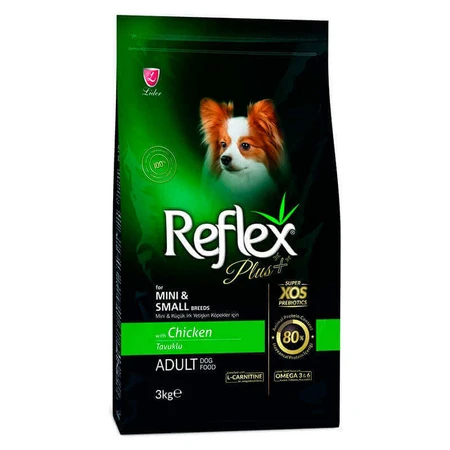 Reflex Plus Adult Dog Mini & Small Chicken Сухий корм з куркою для собак мініатюрних та малих порід, 3 кг: ціни та характеристики