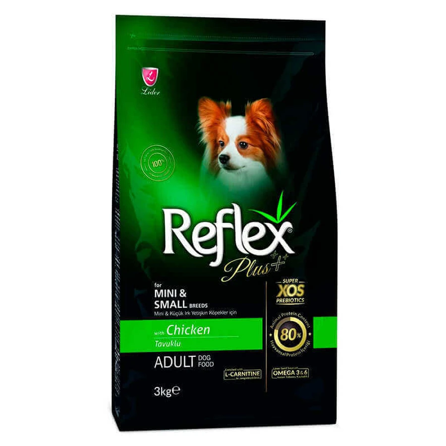 Reflex Plus Adult Dog Mini & Small Chicken Сухий корм з куркою для собак мініатюрних та малих порід, 3 кг: ціни та характеристики