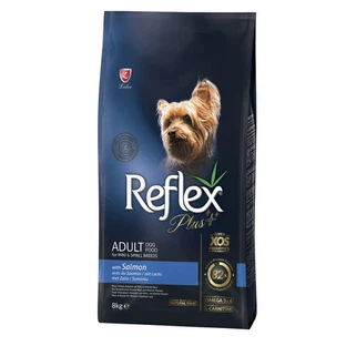 Reflex Plus Adult Dog Mini & Small Breeds Salmon Сухой корм с лососем для собак малых пород, 8 кг