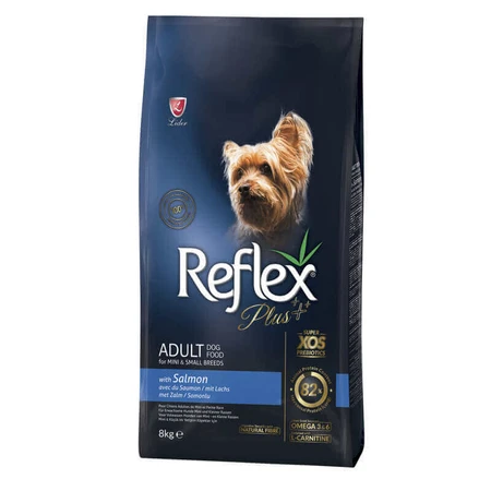 Reflex Plus Adult Dog Mini & Small Breeds Salmon Сухой корм с лососем для собак малых пород, 8 кг: цены и характеристики