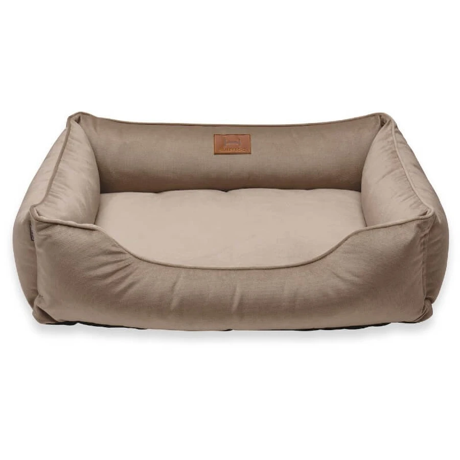 Harley & Cho (Харлі енд Чо) Dreamer Velour - Лежак велюровий для котів і собак 70х50 см (Бежевий): ціни та характеристики