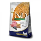 Farmina N&D Low Grain Dog Lamb & Blueberry Adult Mini – Низькозерновий сухий корм з ягням та чорницею для дорослих собак дрібних порід 800 г