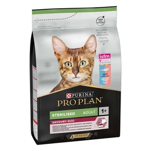 Purina Pro Plan Sterilised Adult Cod & Trout Сухой корм с треской и форелью для стерилизованных взрослых кошек, 3 кг