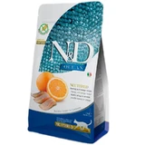 Farmina N&D Ocean Cat Herring & Orange Neutered Adult - Беззерновий сухий корм з оселедцем та апельсином для стерилізованих кицьок 1,5 кг