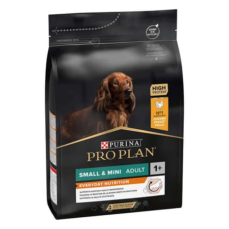 Purina Pro Plan Adult Small & Mini Chicken Сухий корм для дорослих собак дрібних порід з куркою, 3 кг: ціни та характеристики