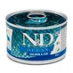 Farmina N&D Ocean Salmon & Cod Adult Mini – Беззерновой консервированный корм с лососем и треской для взрослых собак мелких пород 140 г 