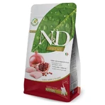 Farmina N&D Prime GF Cat Chicken & Pomegranate Kitten – Беззерновий сухий корм з куркою та гранатом для кошенят, вагітних кішок 1,5 кг: ціни та характеристики
