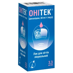 Онітек лак для нігтів лікувальний, 3.3 мл