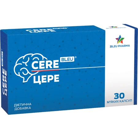 ЦЕРЕ/CERE BLEU, 30 мягких капсул: цены и характеристики
