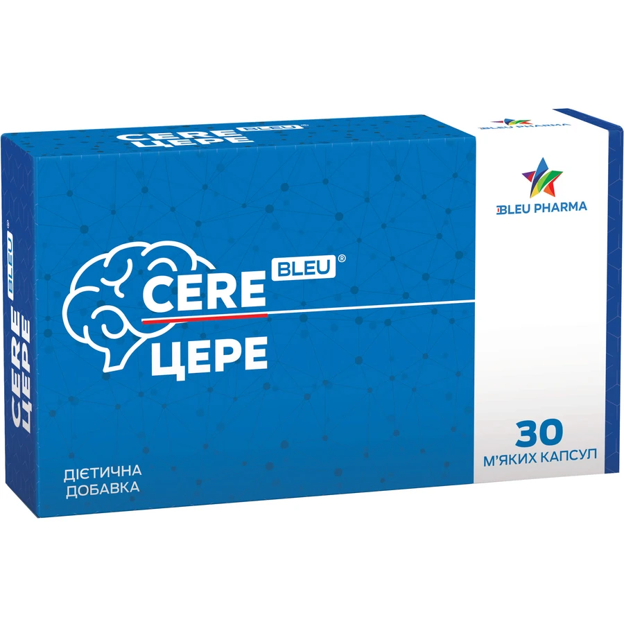 ЦЕРЕ/CERE BLEU, 30 мягких капсул: цены и характеристики
