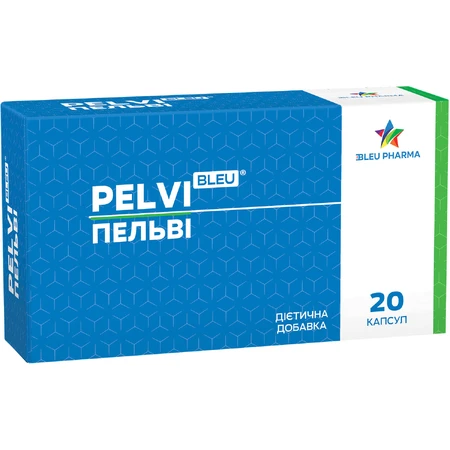 ПЕЛЬВІ/PELVI BLEU, 20 м’яких капсул: ціни та характеристики
