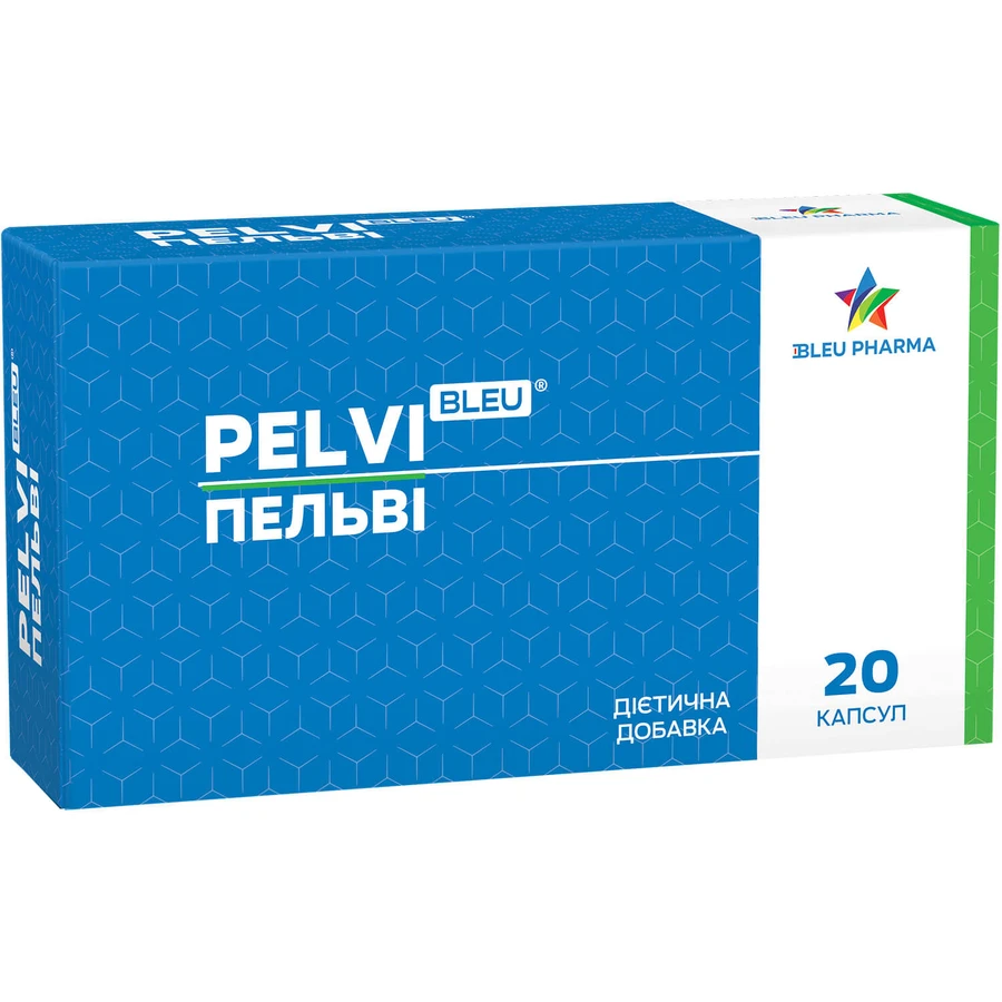 ПЕЛЬВІ/PELVI BLEU, 20 м’яких капсул: ціни та характеристики