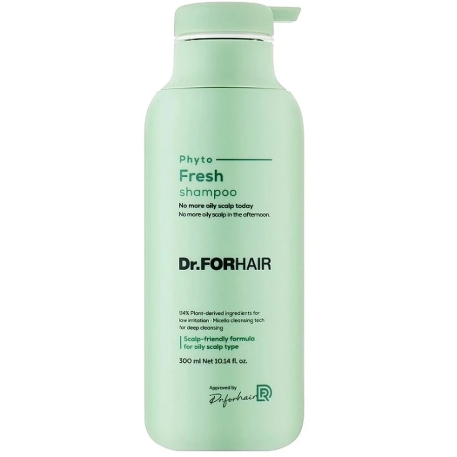 Шампунь Dr.FORHAIR Phyto Fresh, мицеллярный, для жирной кожи головы, 300 мл: цены и характеристики