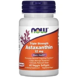 Астаксантин NOW Foods Astaxanthin 12 мг, мягкие веганские капсулы, №60