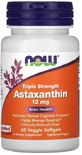 Астаксантин NOW Foods Astaxanthin 12 мг, м'які вегетаріанські капсули, №60