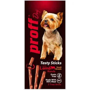 Жевательное лакомство Proff Dog для собак малых пород, стиксы, с ягненком, 3×5 г