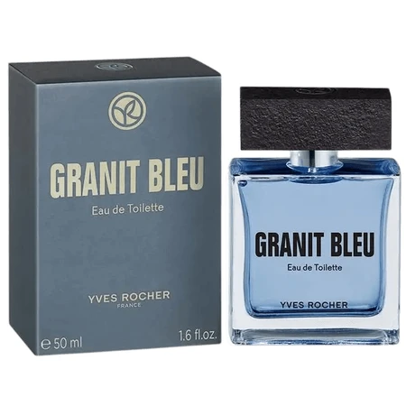 Туалетна вода Yves Rocher Granit Bleu, 50 мл: ціни та характеристики