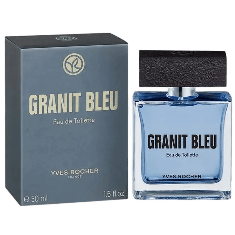 Туалетна вода Yves Rocher Granit Bleu, 50 мл: ціни та характеристики