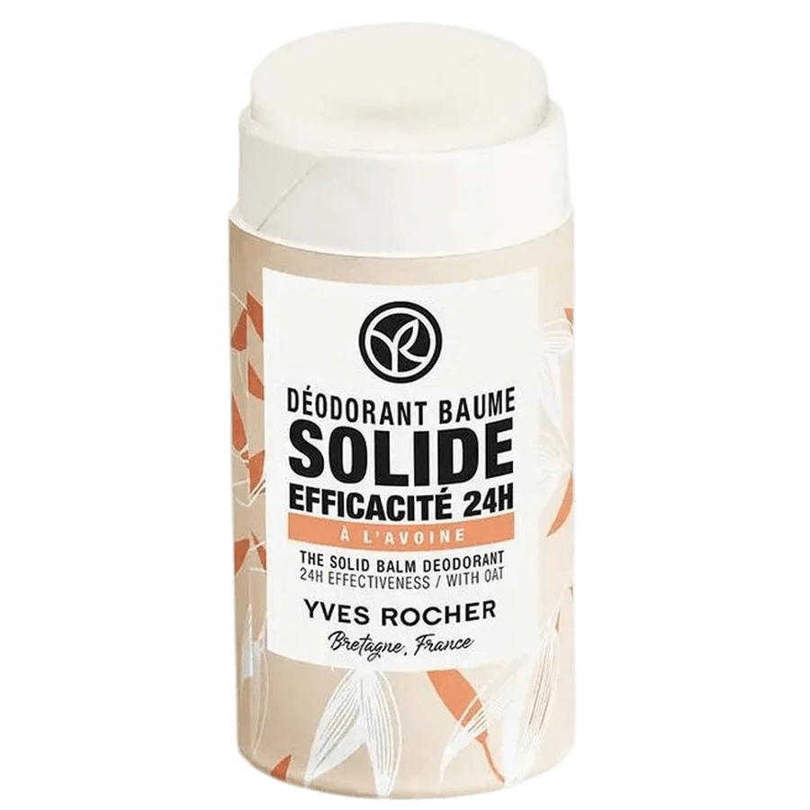 Дезодорант-бальзам Yves Rocher Экогерои 24 часа, твердый, с экстрактом овса, 50 г: цены и характеристики