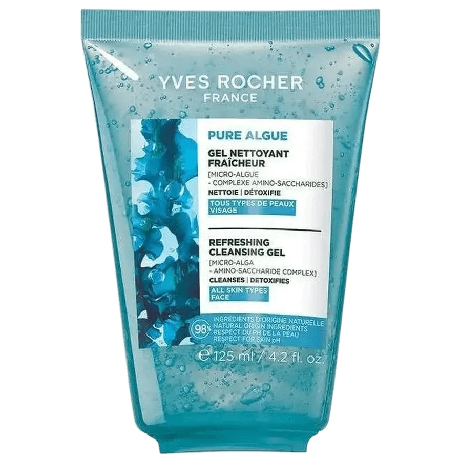 Гель для вмивання Yves Rocher Pure Algue (Пюр Альг), зволожувальний, 125 мл: ціни та характеристики