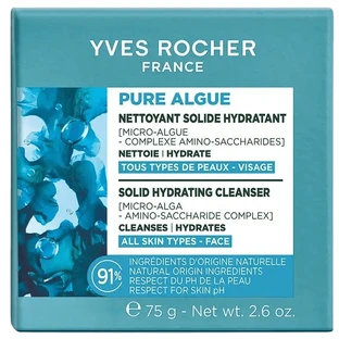 Засіб для вмивання Yves Rocher Pure Algue (Пюр Альг), твердий, зволожувальний, 75 г