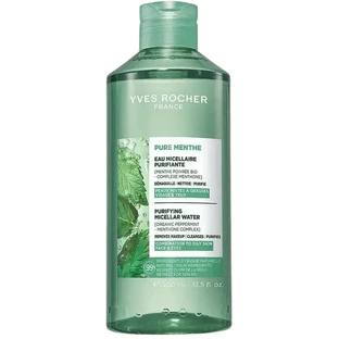 Мицеллярная вода Yves Rocher Pure Menthe (Пюр Мент), освежающая, 400 мл