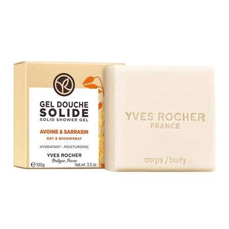 Твердий гель для душу Yves Rocher Золоті злаки, 100 г: ціни та характеристики
