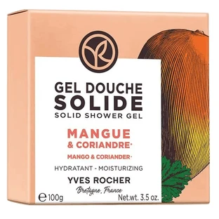 Твердый гель для душа Yves Rocher Манго-Кориандр, 100 г