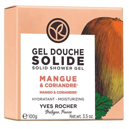 Твердый гель для душа Yves Rocher Манго-Кориандр, 100 г: цены и характеристики