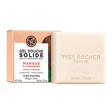 Твердый гель для душа Yves Rocher Манго-Кориандр, 100 г: цены и характеристики