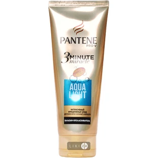 Бальзам-ополіскувач легкий живильний pantene pro-v aqua light 200 мл