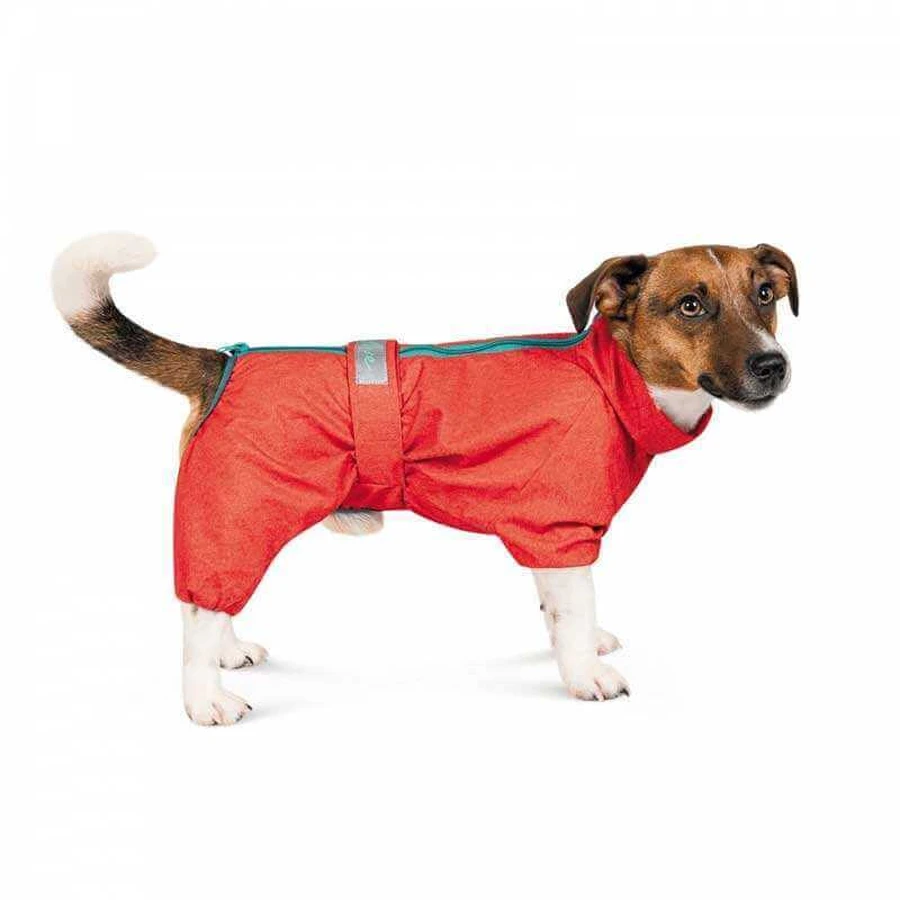 Pet Fashion Rain Дощовик Рейн для собак, SM / 44-52 см (Червоний): ціни та характеристики