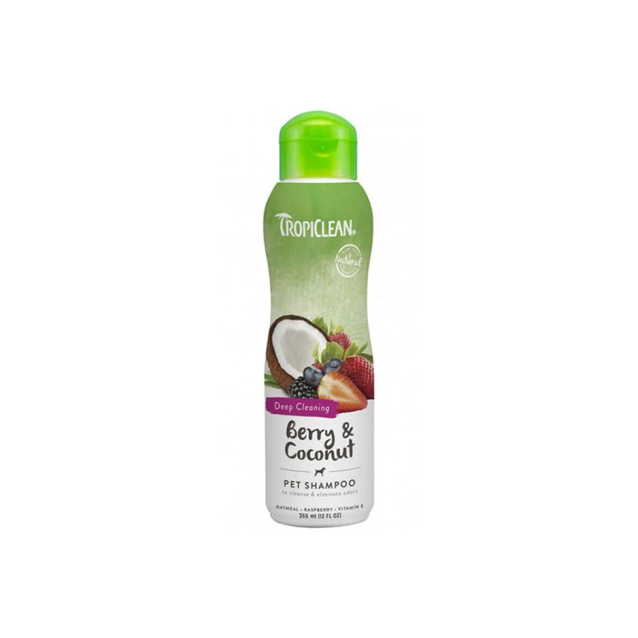 Tropiclean Berry & Coconut Шампунь с кокосом и ягодами для собак и кошек, 355 мл: цены и характеристики