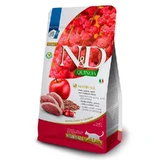 Farmina N&D Quinoa Hairball Adult Cat - Беззерновой сухой корм с уткой и киноа для вывода шерсти из желудка кошек 300 г