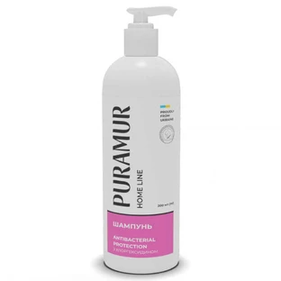 PURAMUR Antibacterial Protection Шампунь антибактериальный с хлоргексидином для собак и кошек, 200 мл