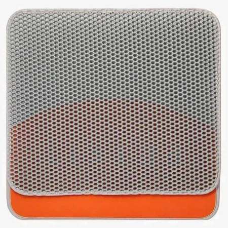 PETKIT Litter Clean Pad Двухслойный коврик для кошачьих туалетов, 55х55 см (Серый/Оранжевый): цены и характеристики