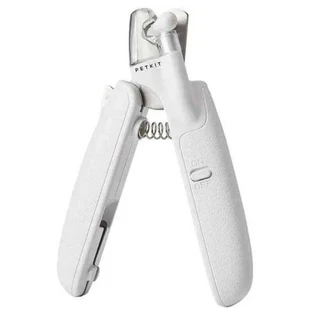 PETKIT LED Pet Nail Clipper PRO Кусачки с подсветкой для когтей домашних животных, 15х3х6 см (Белый)