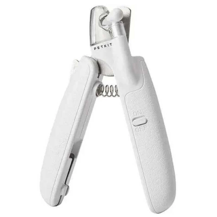 PETKIT LED Pet Nail Clipper PRO Кусачки з підсвічуванням для кігтів домашніх тварин, 15х3х6 см (Білий): ціни та характеристики