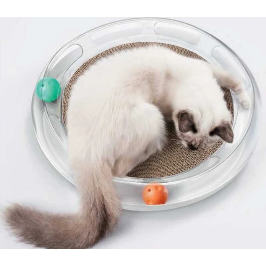 PETKIT Fun Cat Scratcher 4 in 1 Ігровий комплекс для котів, 44x44x7,1 см: ціни та характеристики