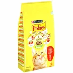 Friskies (Фріскіс) - Сухий корм з яловичиною, куркою та овочами для активних котів 10 кг: ціни та характеристики