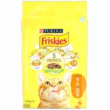 Friskies (Фріскіс) - Сухий корм з куркою та овочами для активних котів 10 кг