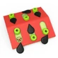 Nina Ottosson Puzzle&Play Melon Madness Интерактивная игрушка-головоломка Арбуз для кошек, 26,6 x 7 x 26,5 см
