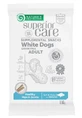 Nature's Protection Superior Care White Dogs Healthy Hips & Joints Беззернові ласощі з білою рибою для собак з білою шерстю, 110 г