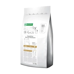 Nature's Protection Superior Care Sensitive Skin&Stomach Adult Small Breeds Сухой корм с мясом ягненка для взрослых собак мелких пород с чувствительным желудком, 10 кг