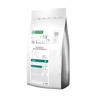 Nature's Protection Superior Care Sensitive Skin&Stomach Adult All Breeds Сухий корм з м'ясом ягняти для дорослих собак з чутливим шлунком, 10 кг