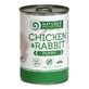 Nature's Protection Puppy chicken & rabbit Консервований корм з м'ясом курки і кролика для цуценят, 800 г
