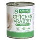 Nature's Protection Puppy chicken & rabbit Консервированный корм с мясом курицы и кролика для щенков, 400 г
