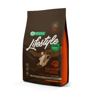 Nature's Protection Lifestyle Grain Free Salmon with krill Adult Small and Mini Breeds Сухий беззерновий корм з лососем для дорослих собак малих порід, 1,5 кг