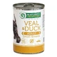 Nature's Protection Adult small breed Veal &amp; Duck Консервированный корм с мясом телятины и утки для взрослых собак, 400 г